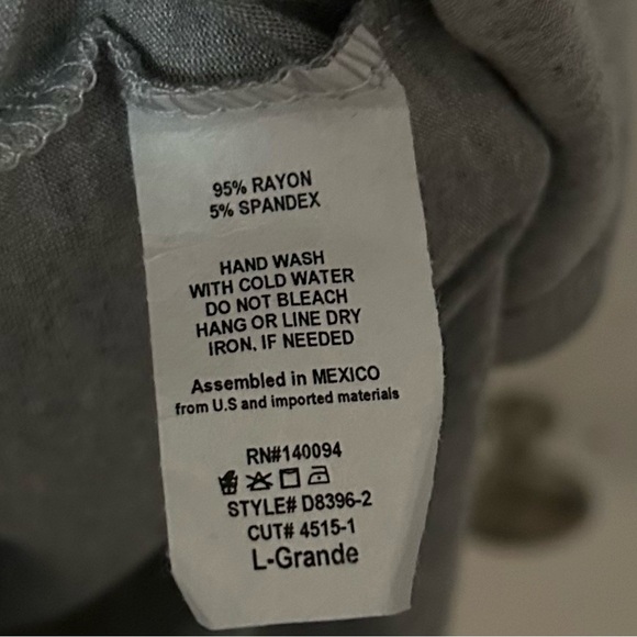 See You Monday Heather Gray Midi Dress - Picture 3 of 4